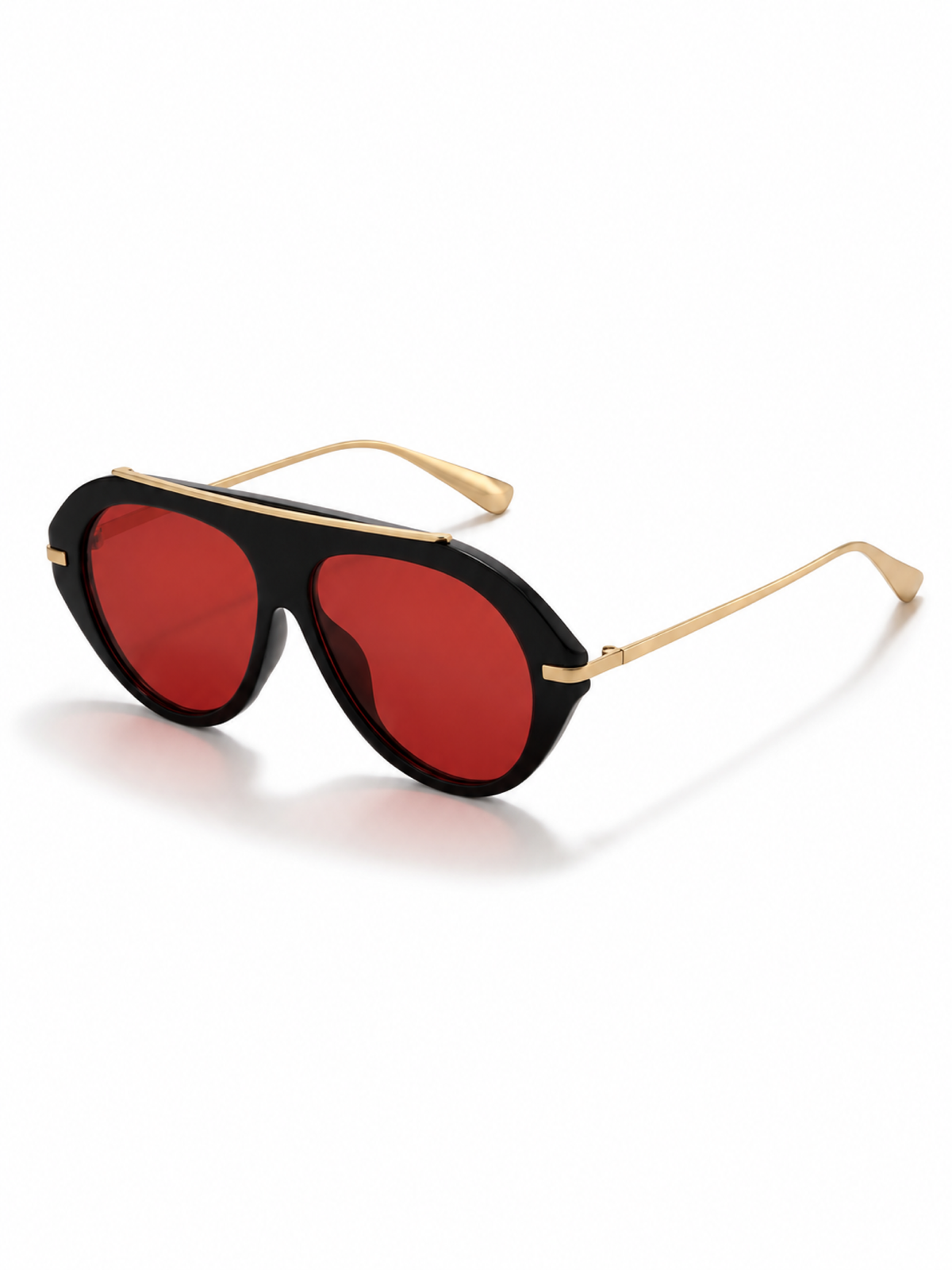 Gafas de sol ELIA AMSTERDAM — Negro y Rojo