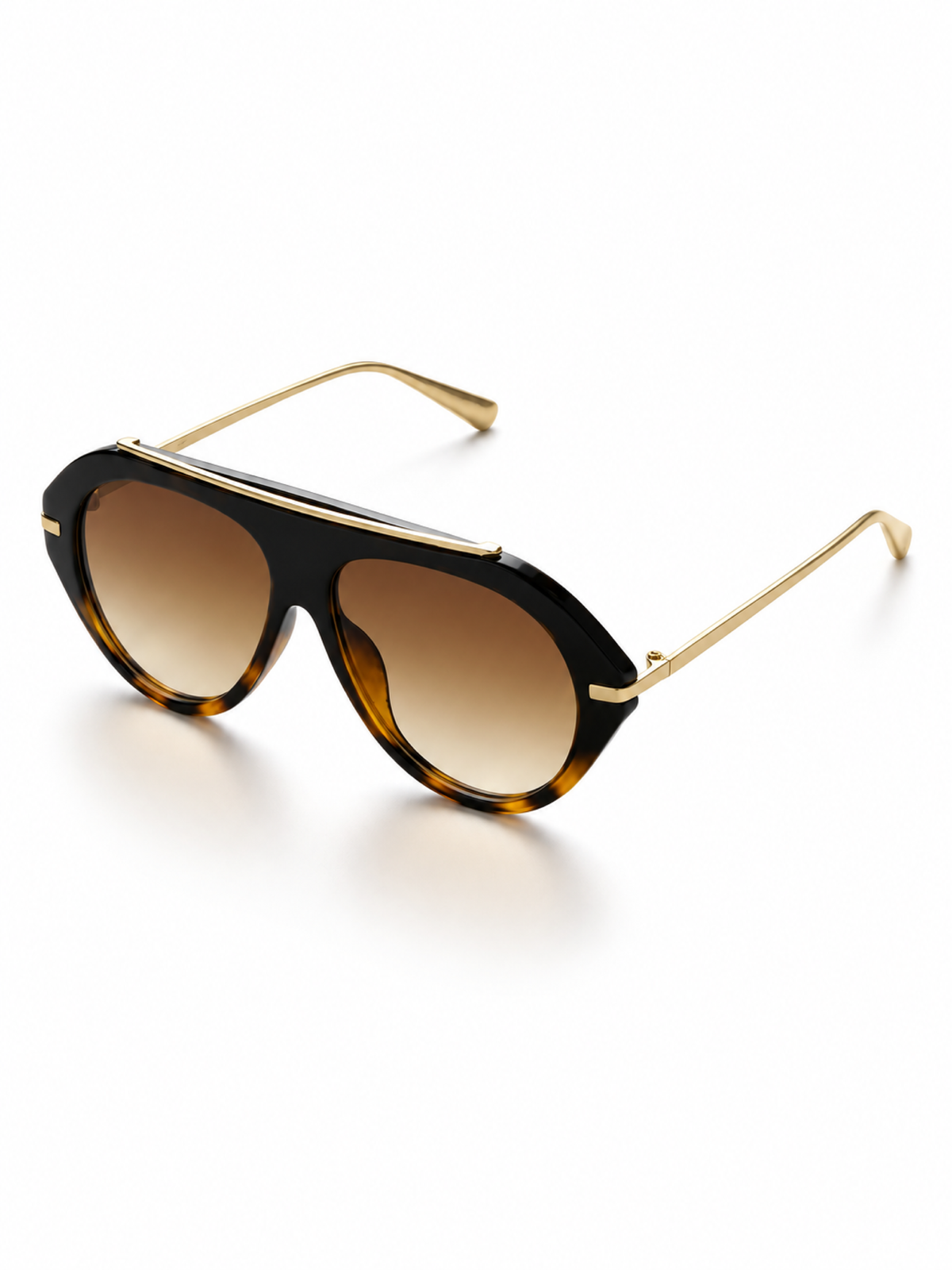 Gafas de sol ELIA AMSTERDAM — Leopardo Degradado