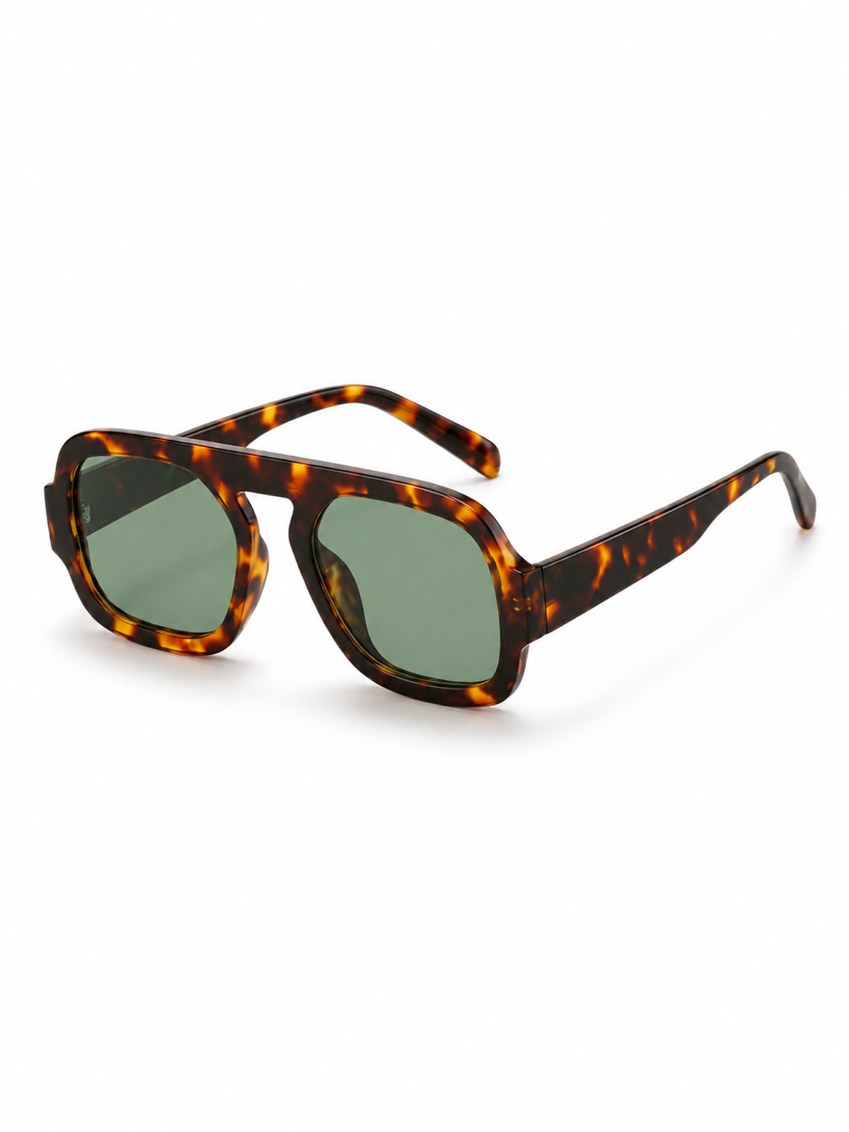 Gafas de sol ELIA DÉBORA — Carey Lentes Verdes