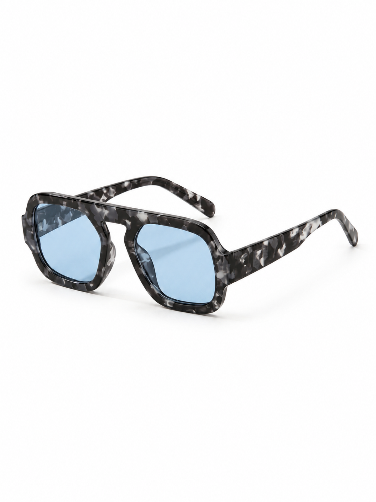 Gafas de sol ELIA DÉBORA — Carey Lentes Azules